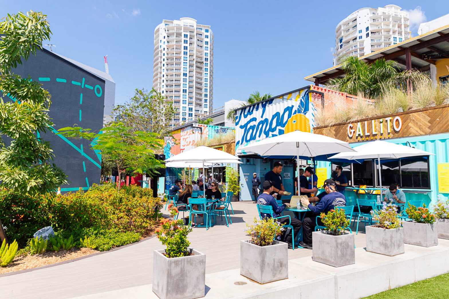 01 Sparkman Wharf Signage Graphics Placemaking Design Tampa Florida