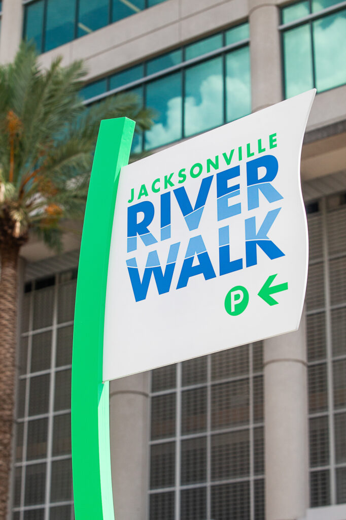01 Jacksonville Riverwalk Wayfinding Signage