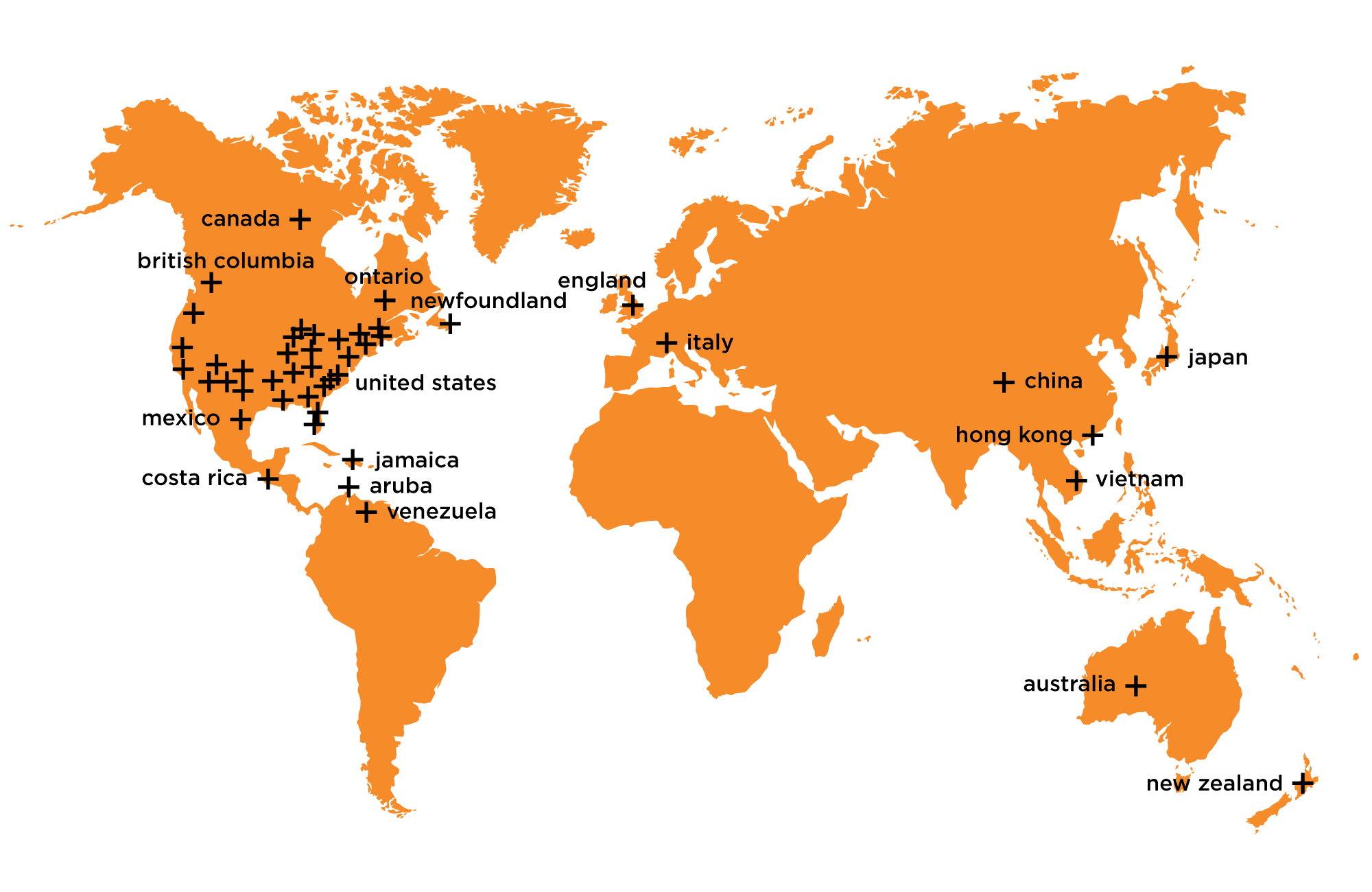Api(+) World Map Gotham